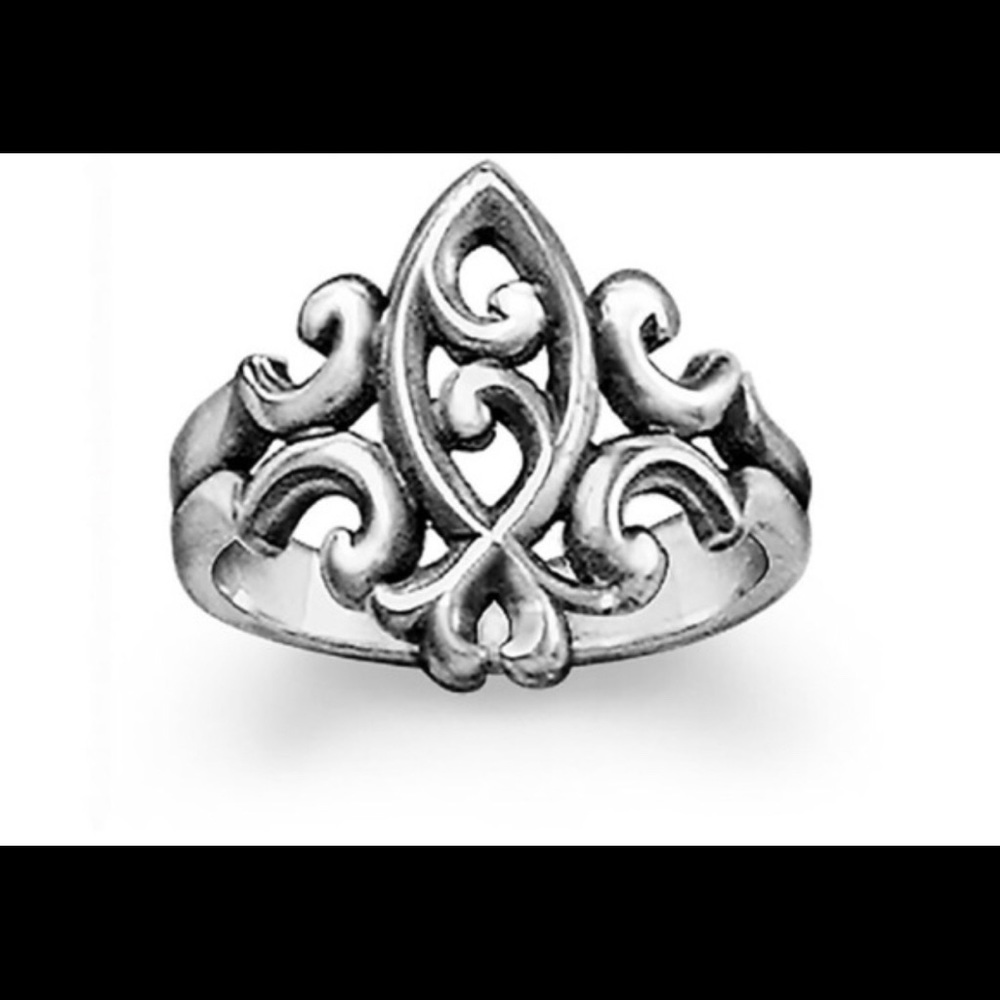 James Avery Scrolled Ichthus Ring